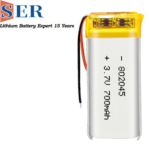 Li-polymer battery 802050