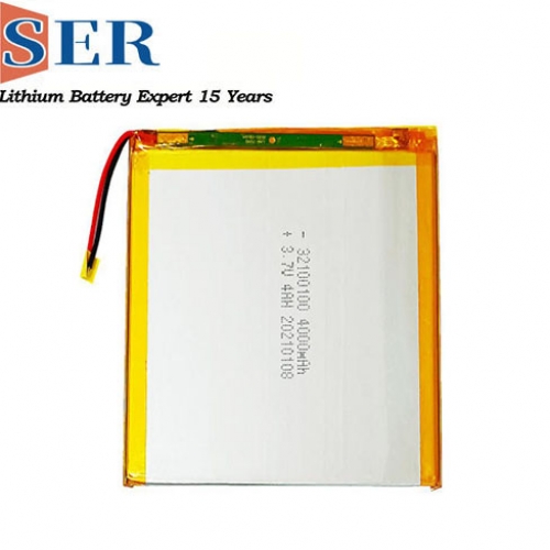 Customized 32100100 Lipo battery 3.7V 5100mah lithium polymer battery for The tablet Consumer Electr