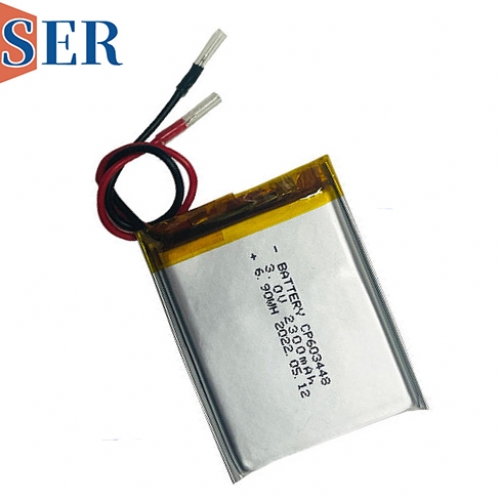 SER CP603048 Soft Package Li-MnO2 Battery 3.0V lithium manganese battery primary ultra thin lipo bat