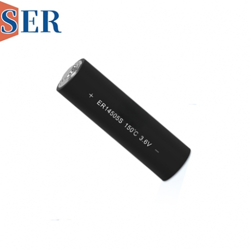 High Temperature Type ER14505 3.6V AA size primary Li-SOCl2 Battery 