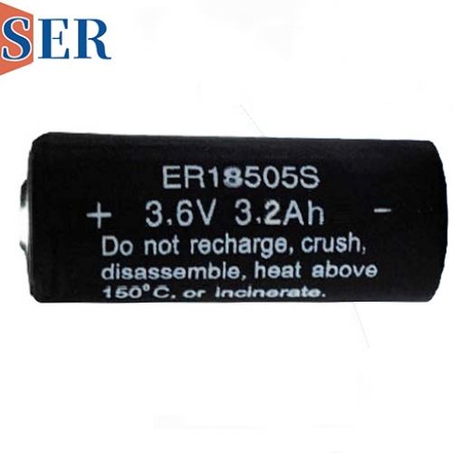 3.2Ah 3.6V LiSOCL2 battery ER18505S High temperature Battery for downhole oil and gas (mwd-lwd)