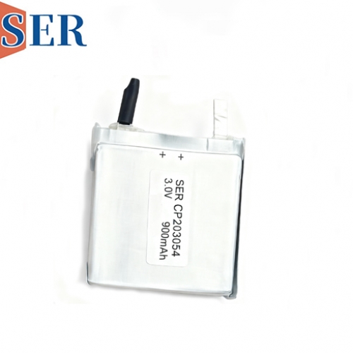 CP203054 3.0V 900mAh Ultra Thin Li-MnO2 Battery
